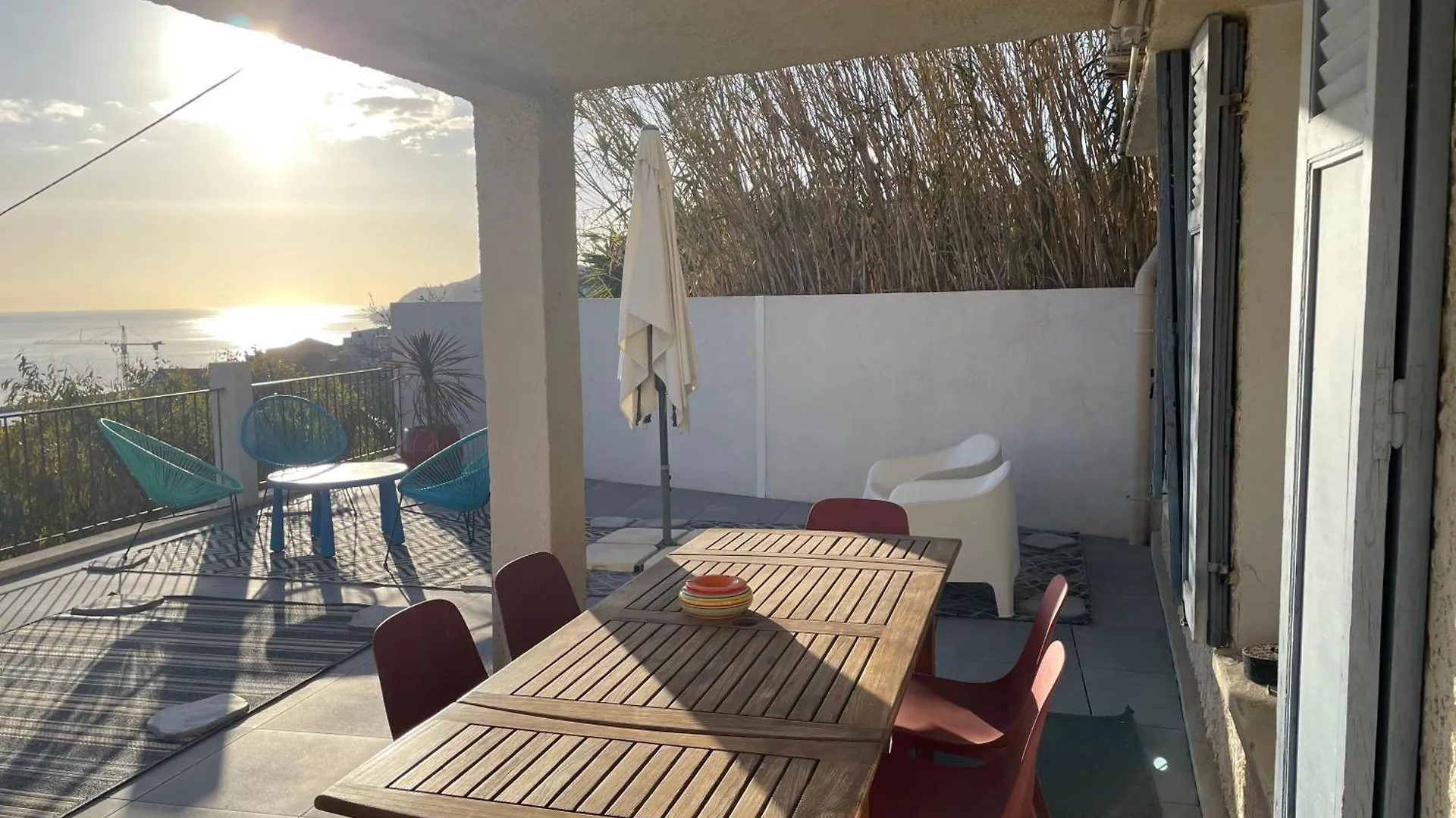 Appartement Superbe Terrasse Avec Vue Panoramique Sur La Mer à Marseille 0*,