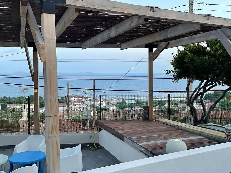 Superbe Terrasse Avec Vue Panoramique Sur La Mer Marseille Frankrig