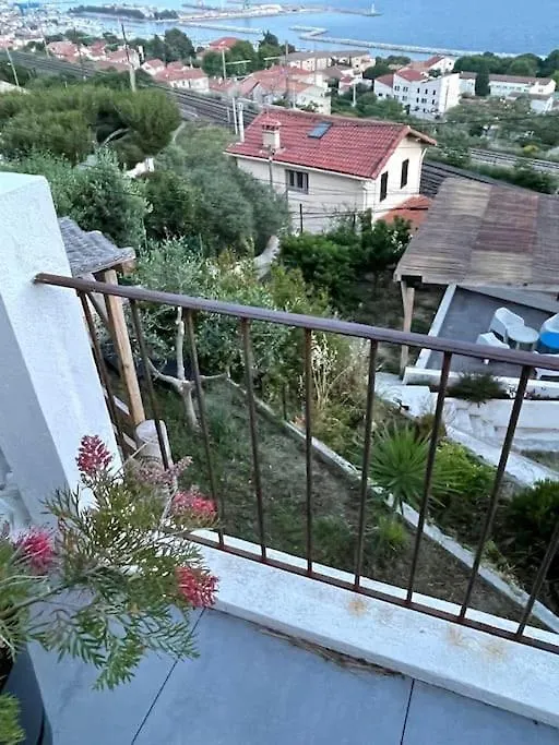 Lejlighed Superbe Terrasse Avec Vue Panoramique Sur La Mer Marseille
